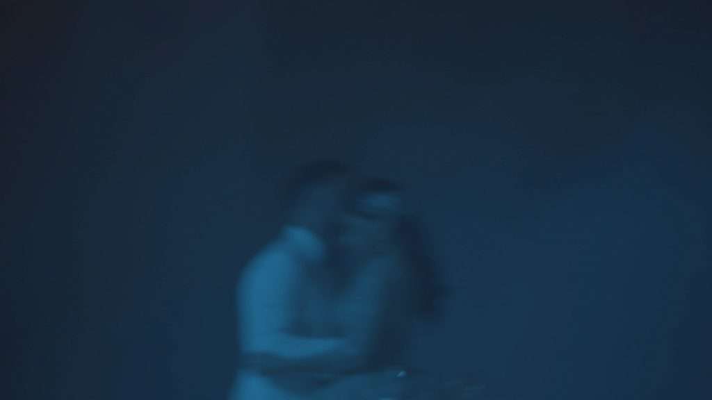 blurry image of a couple